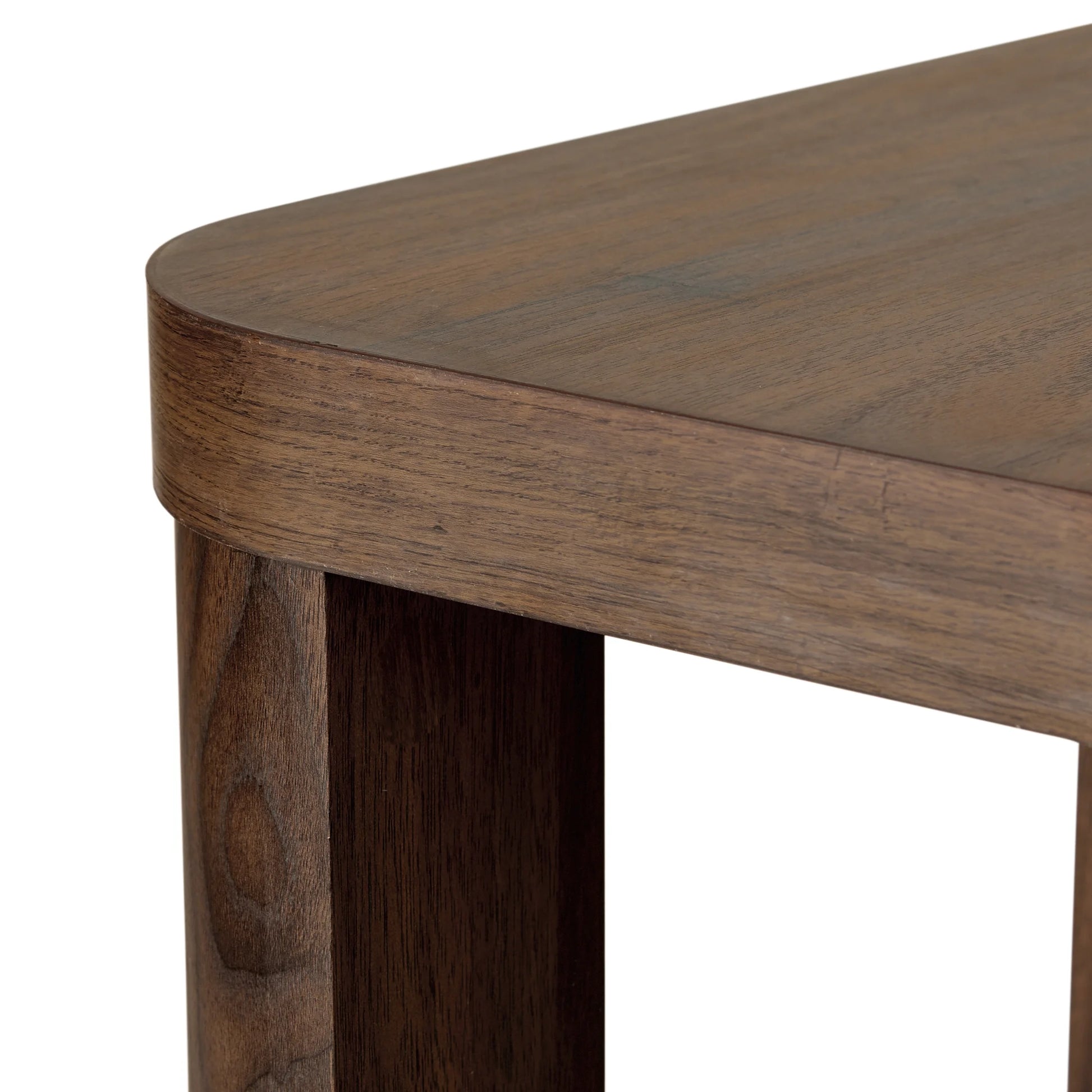 Juliet End Table for Living Room Office, Walnut