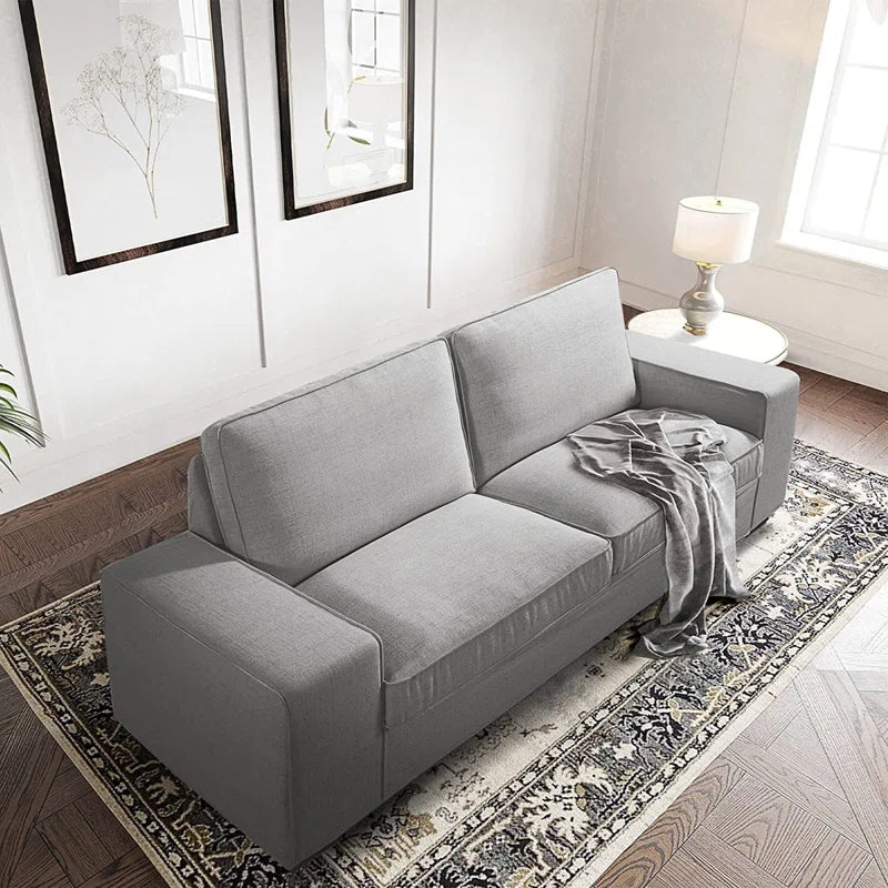 88.58" Luxury Modern Upholstered Sofa for Living Room, Couches with Solid Wood Frame